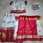 বাচ্চাদের কাতান রেডি শাড়ি - Image 2