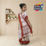 প্রিমিয়াম হাফ'সিল্ক সুতির বেবি রেডি শাড়ি - Image 2
