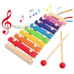 🎵 উডেন হ্যান্ড পিয়ানো মিউজিক্যাল টয় (Xylophone Musical Toy) - Image 3