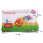 🎵 উডেন হ্যান্ড পিয়ানো মিউজিক্যাল টয় (Xylophone Musical Toy) - Image 8