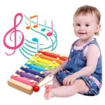🎵 উডেন হ্যান্ড পিয়ানো মিউজিক্যাল টয় (Xylophone Musical Toy)