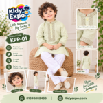 প্রিমিয়াম পাঞ্জাবি - Lite Olive - Image 3